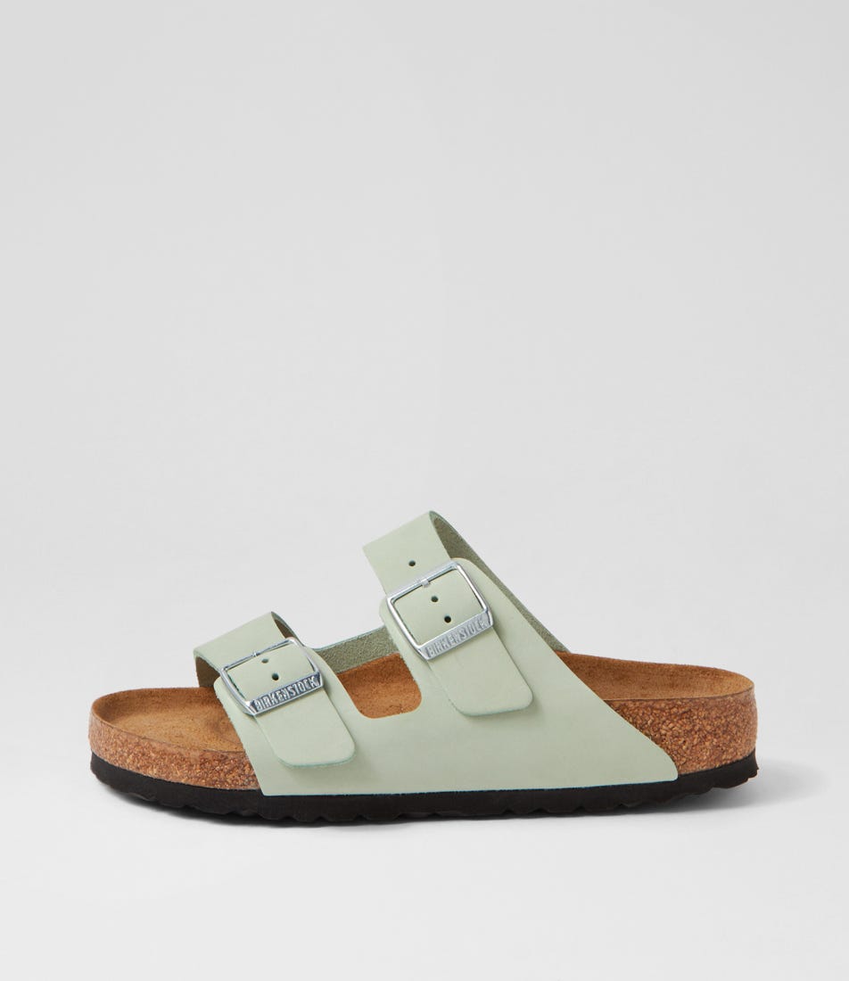 Arizona Sfb Matcha Nubuck Slides