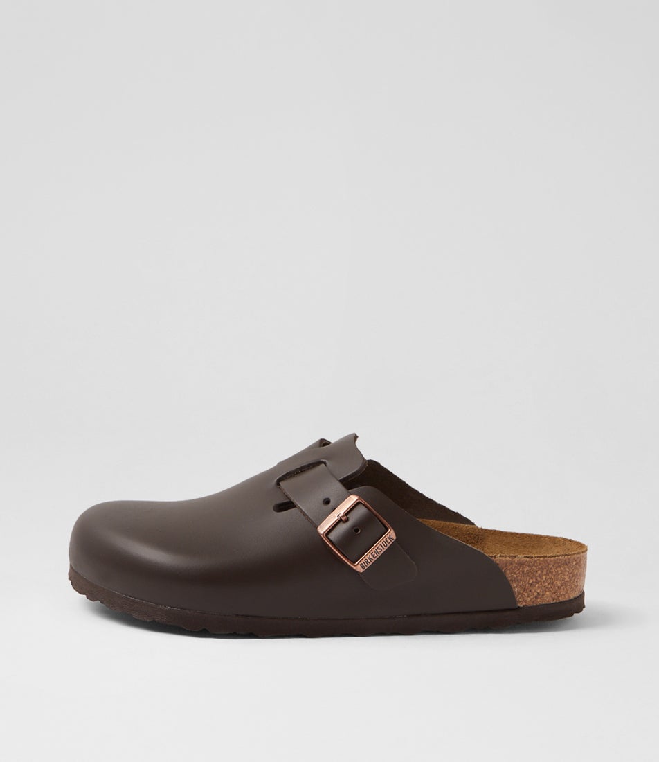 Birkenstock Men\'s Dark Brown Leather Loafers Birkenstock Naple Penny Loafer - Men main image 3