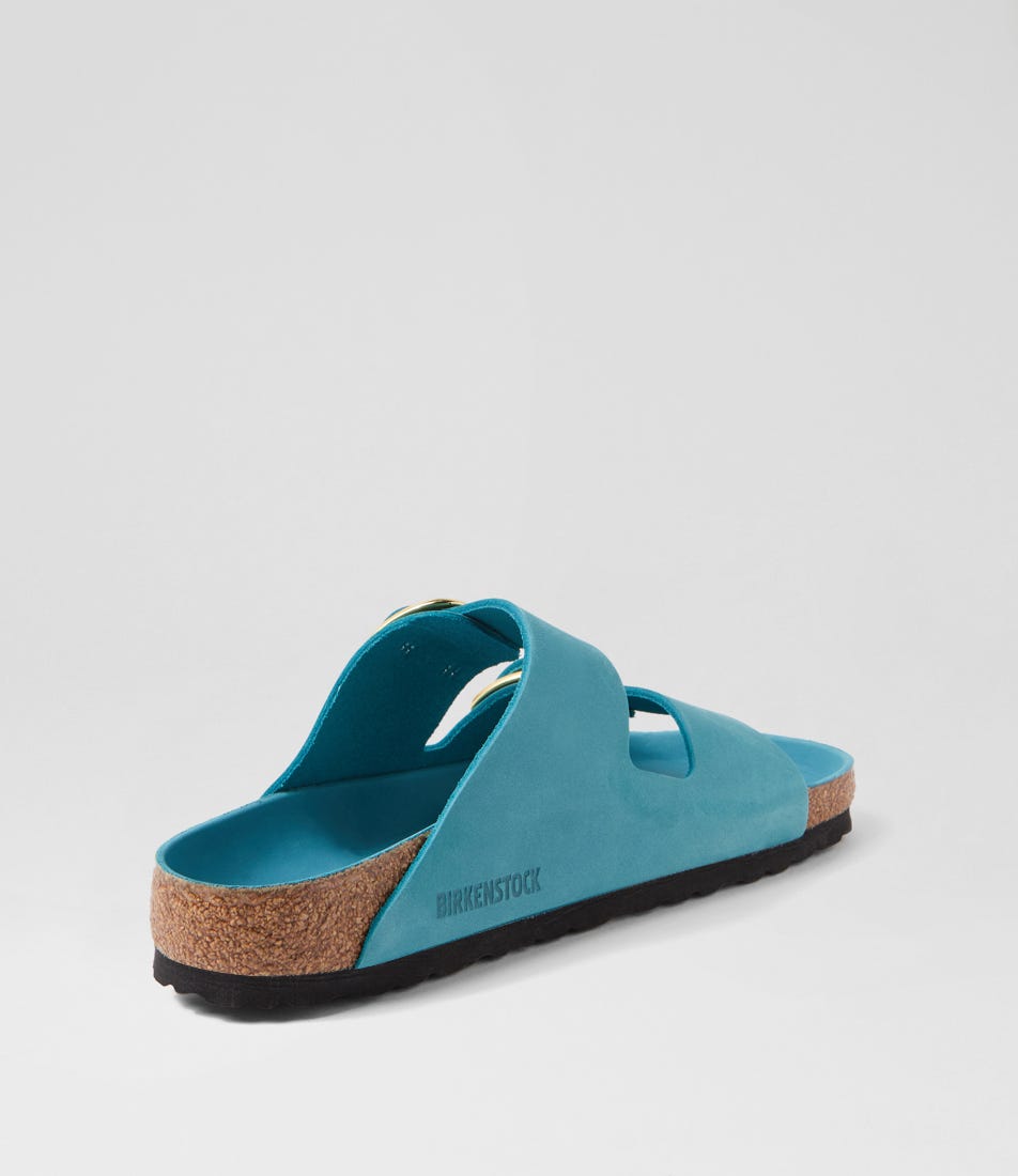 Arizona Big Buckle W Biscay Bay Oiled Leather Slides
