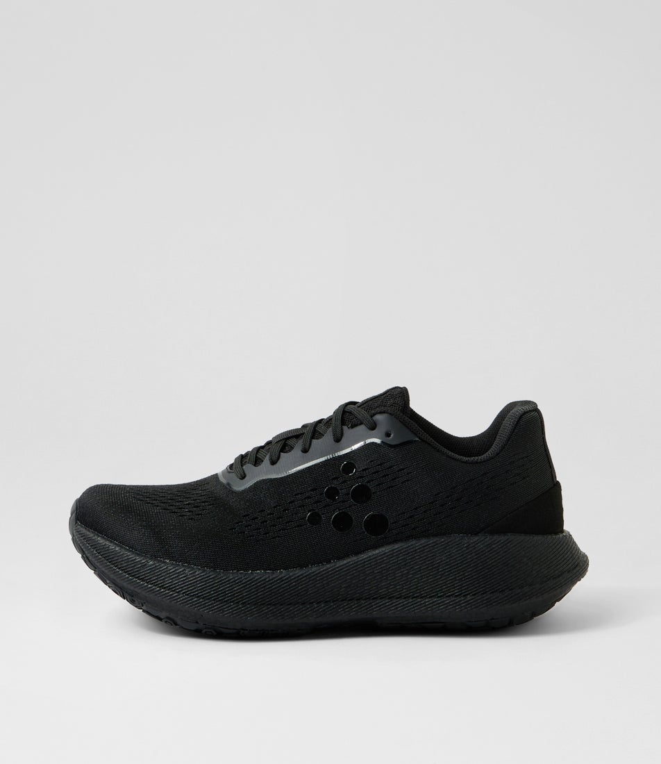 Pacer W Black Fabric Sneakers display picture 1