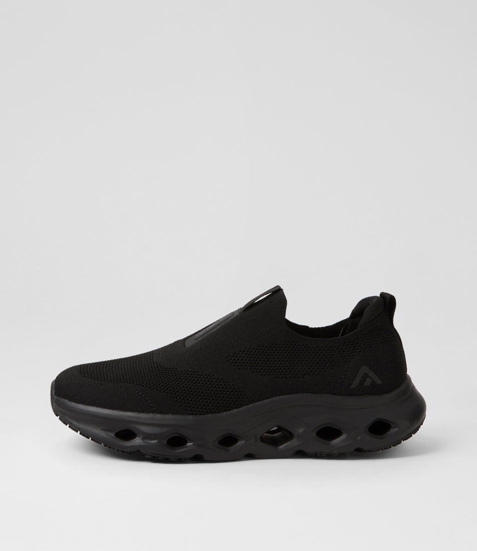 Floosa Flosa Black Mesh Sneakers