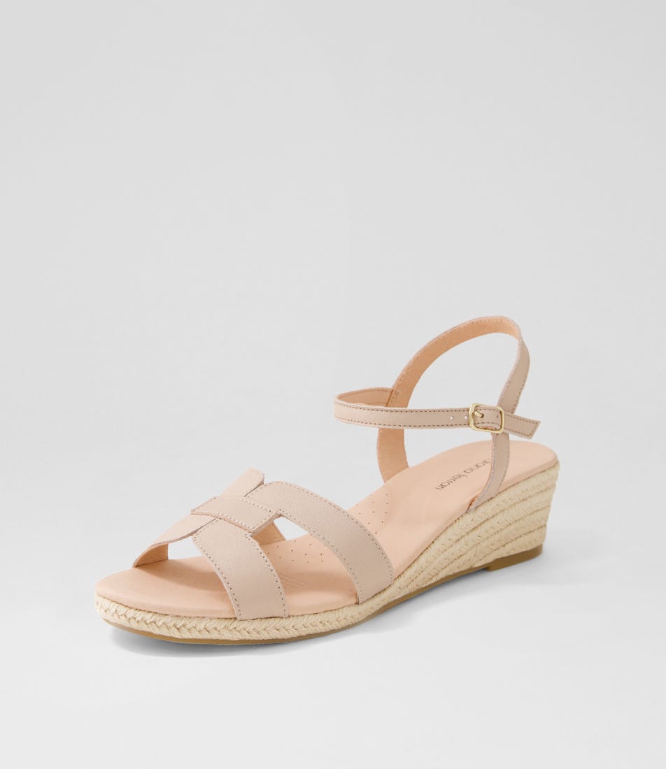 Hinger Rose Leather Sandals | Shop Online at Mathers