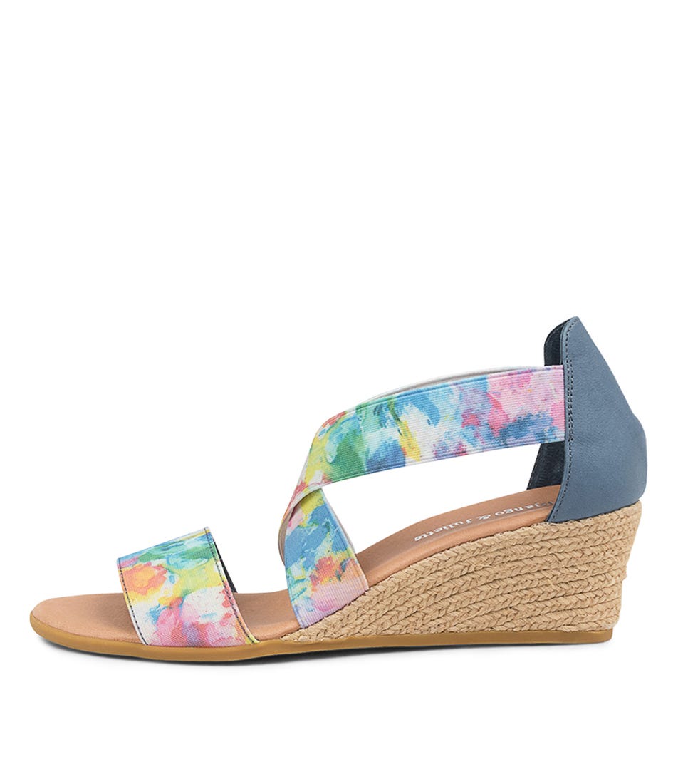 BRIAGE DJ SUNSET BLUE ELASTIC LEATHER