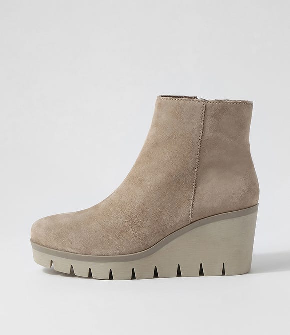 Nish Misty Suede Ankle Boots