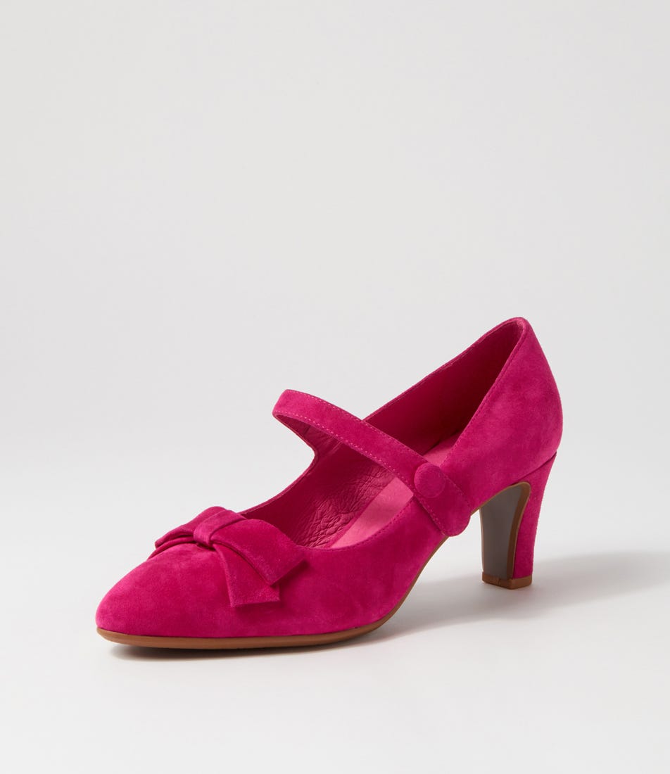 TINAR DJ FUCHSIA SUEDE | Shop Online at Mathers