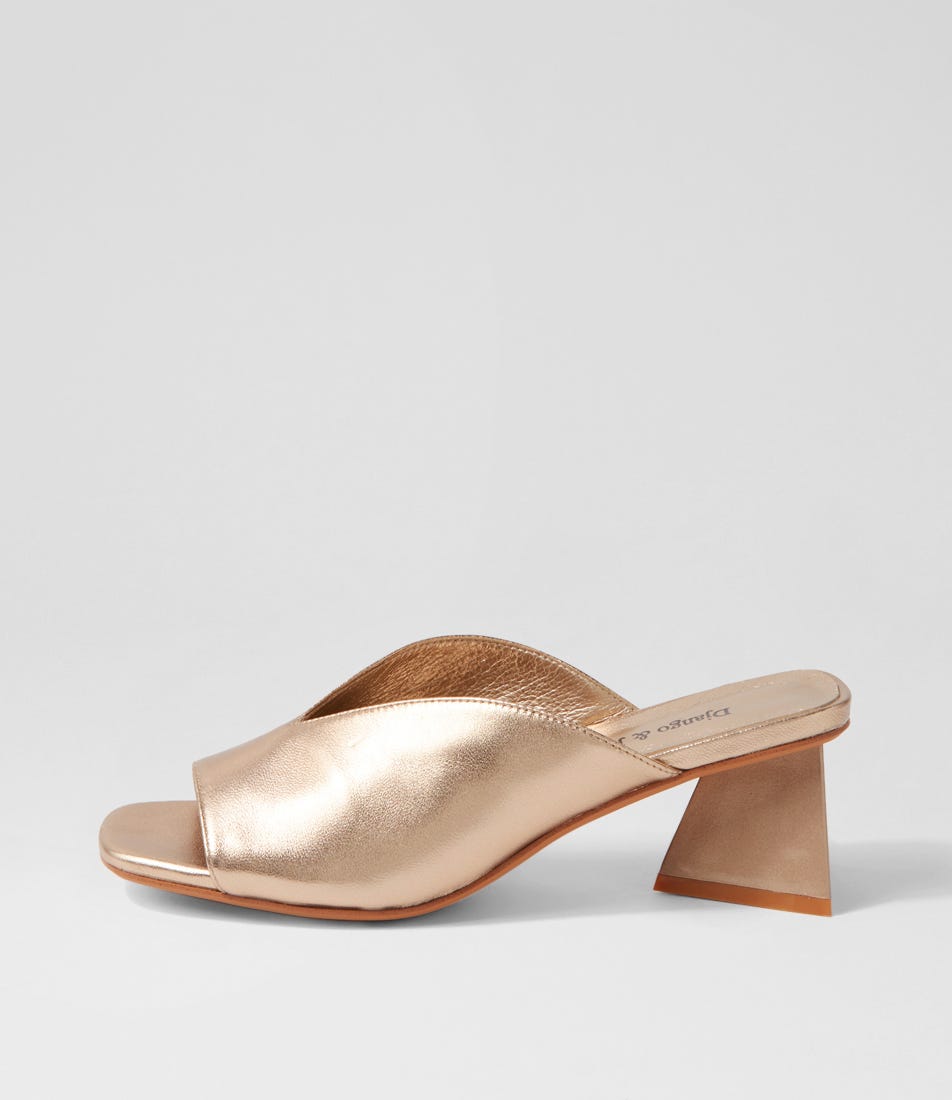 Inkley Champagne Leather Sandals