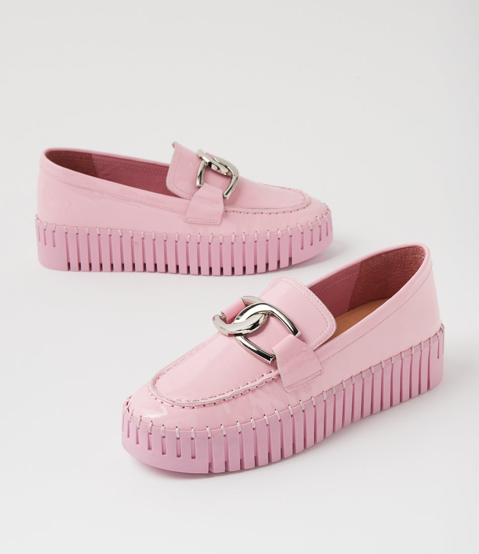 Brontsis Brontis Pink Patent Leather Sneakers