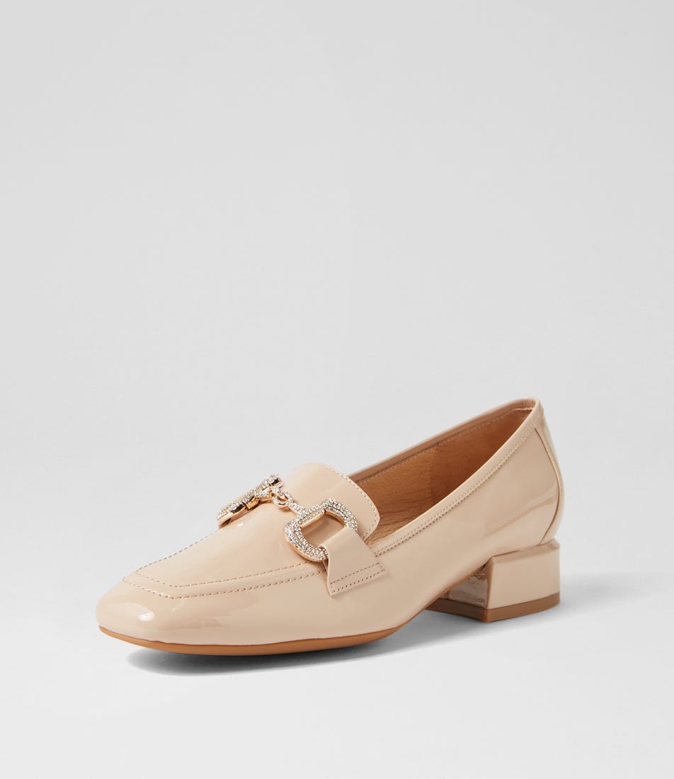 Valvis Cafe Patent Leather Heels