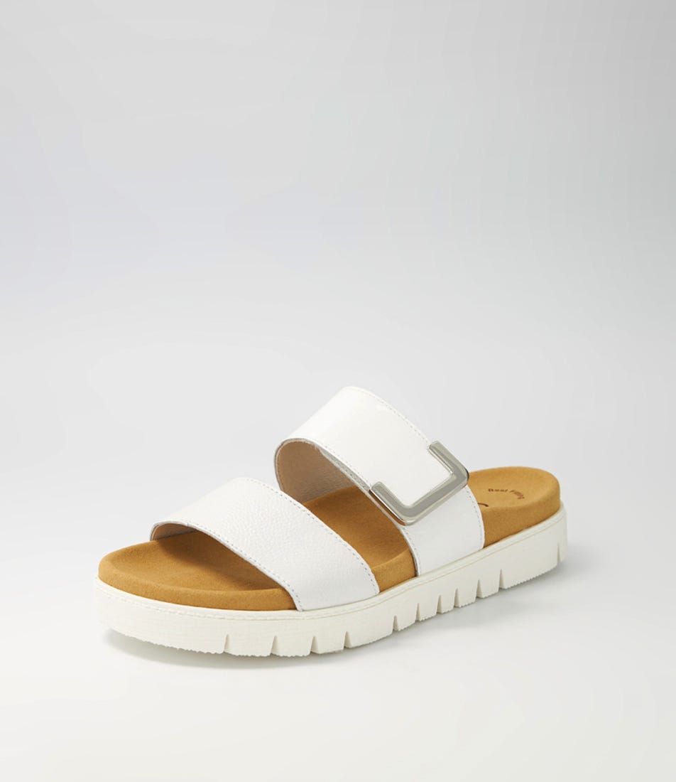 Harper Weiss Patent Leather Slides