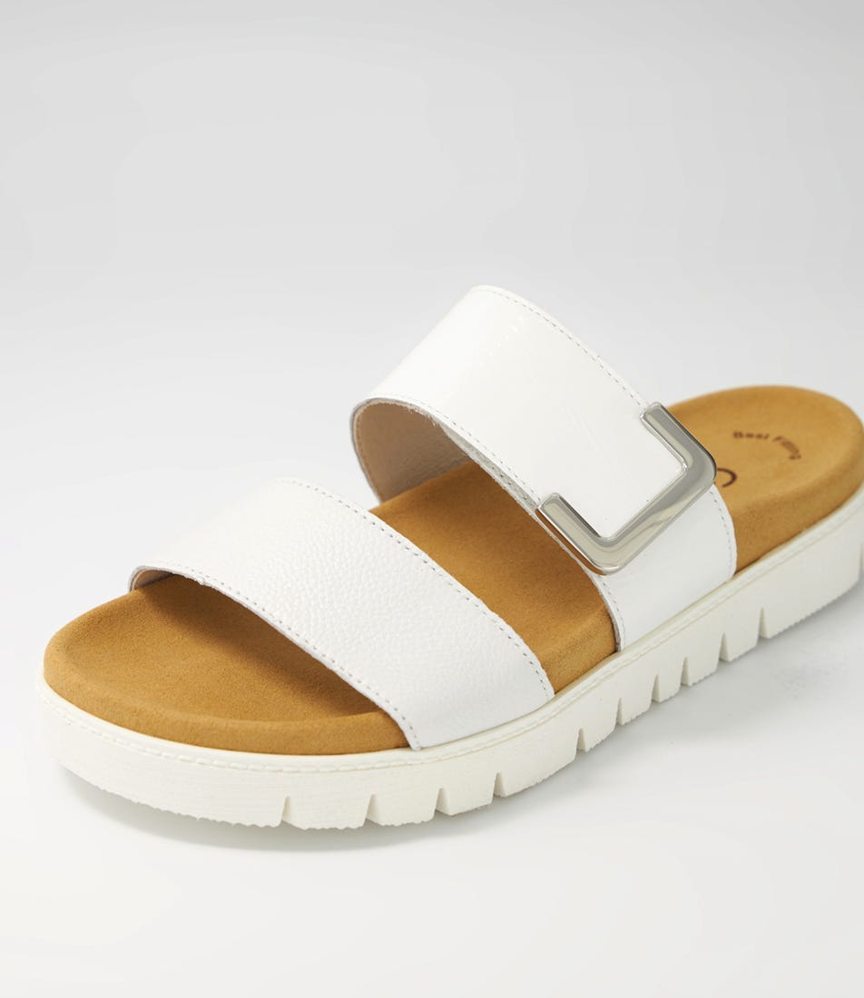 Harper Weiss Patent Leather Slides