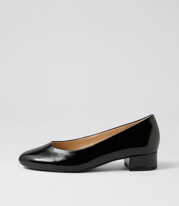 Kayla Black Patent Leather Heels