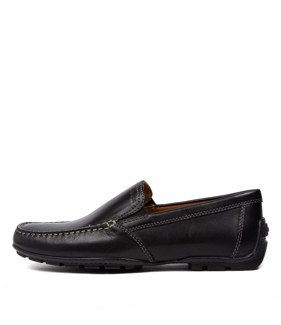 U MONER V BLACK LEATHER