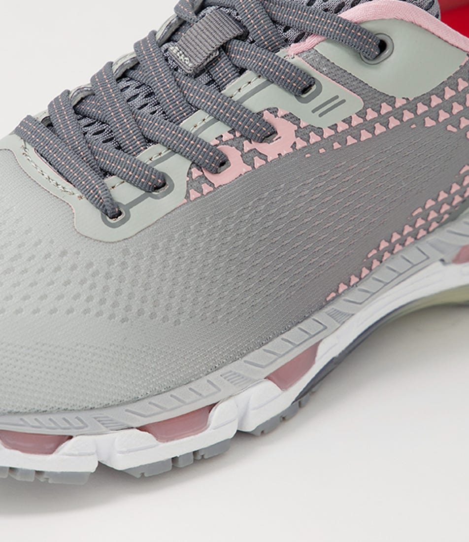 Icon Snr G Lace Grey Pink Mesh Sneakers