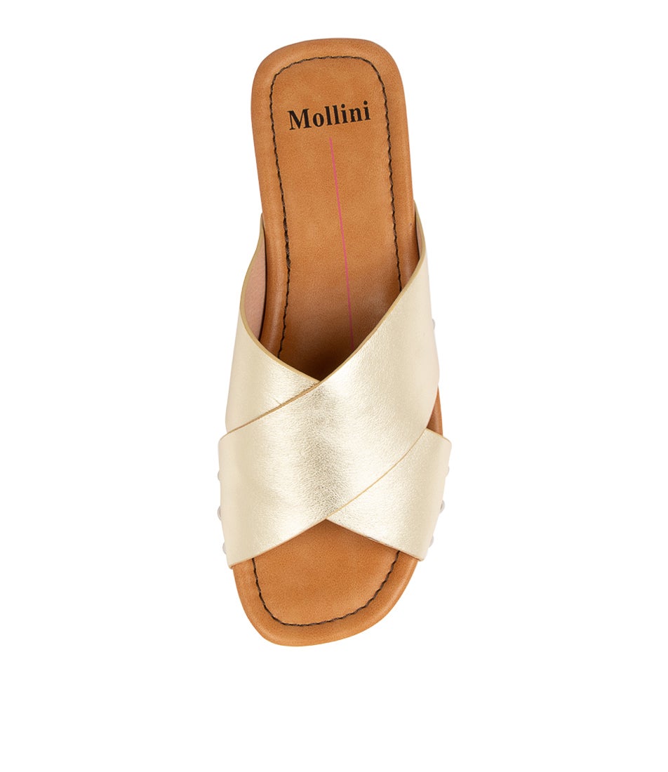 Lindars Rxn LINDARS PALE GOLD LEATHER
