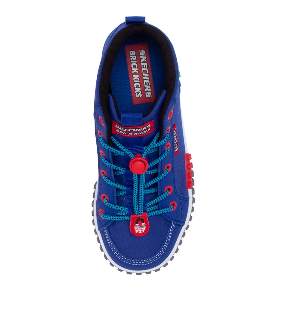 Kool Bricks Jnr Blue Multi Sneakers