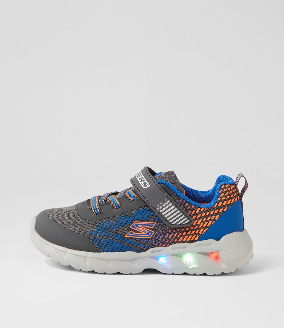Magna Charcoal Blue Fabric Sneakers