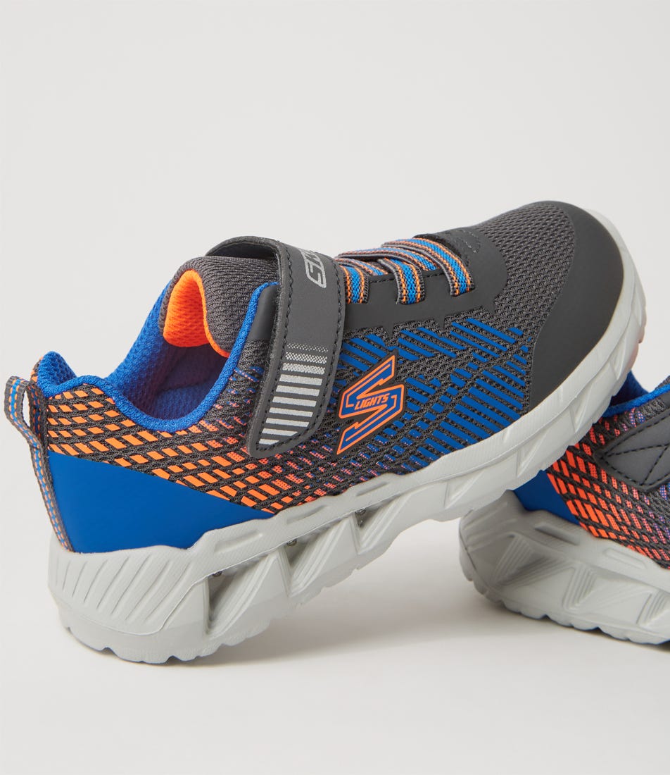 Magna Charcoal Blue Fabric Sneakers