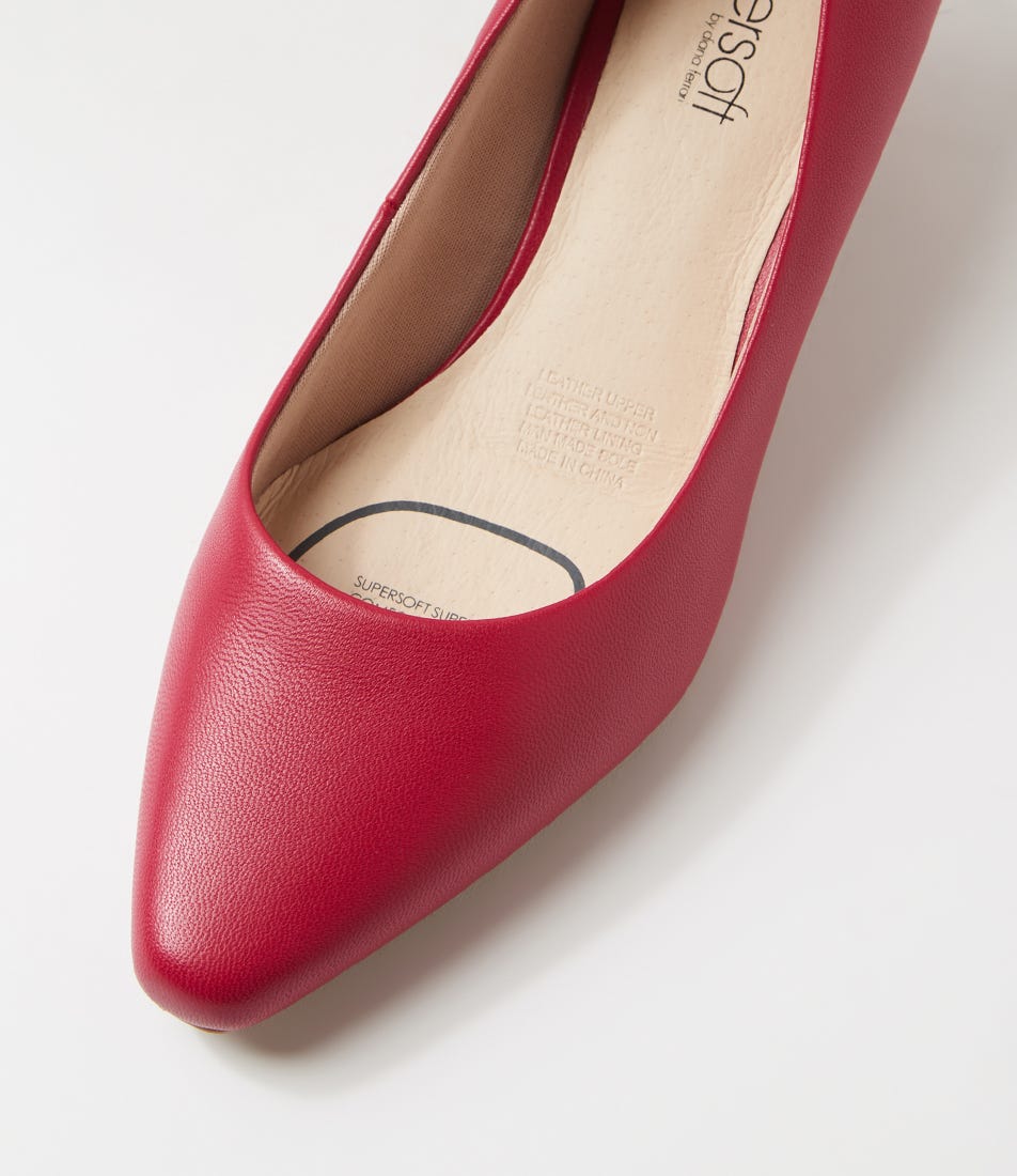 Lateley Ruby Leather Heels