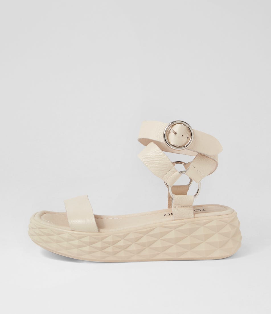 Rezso Milk Leather Sandals