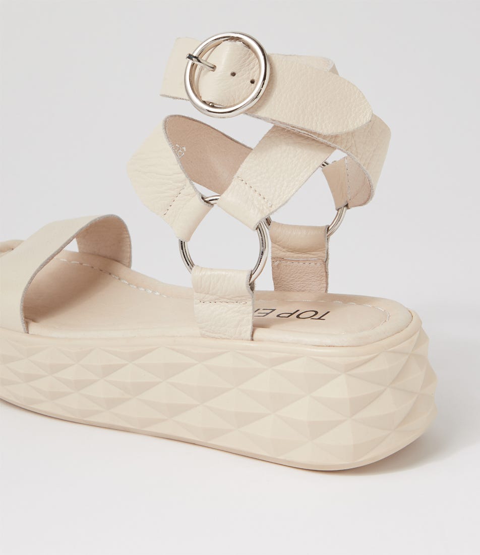 Rezso Milk Leather Sandals