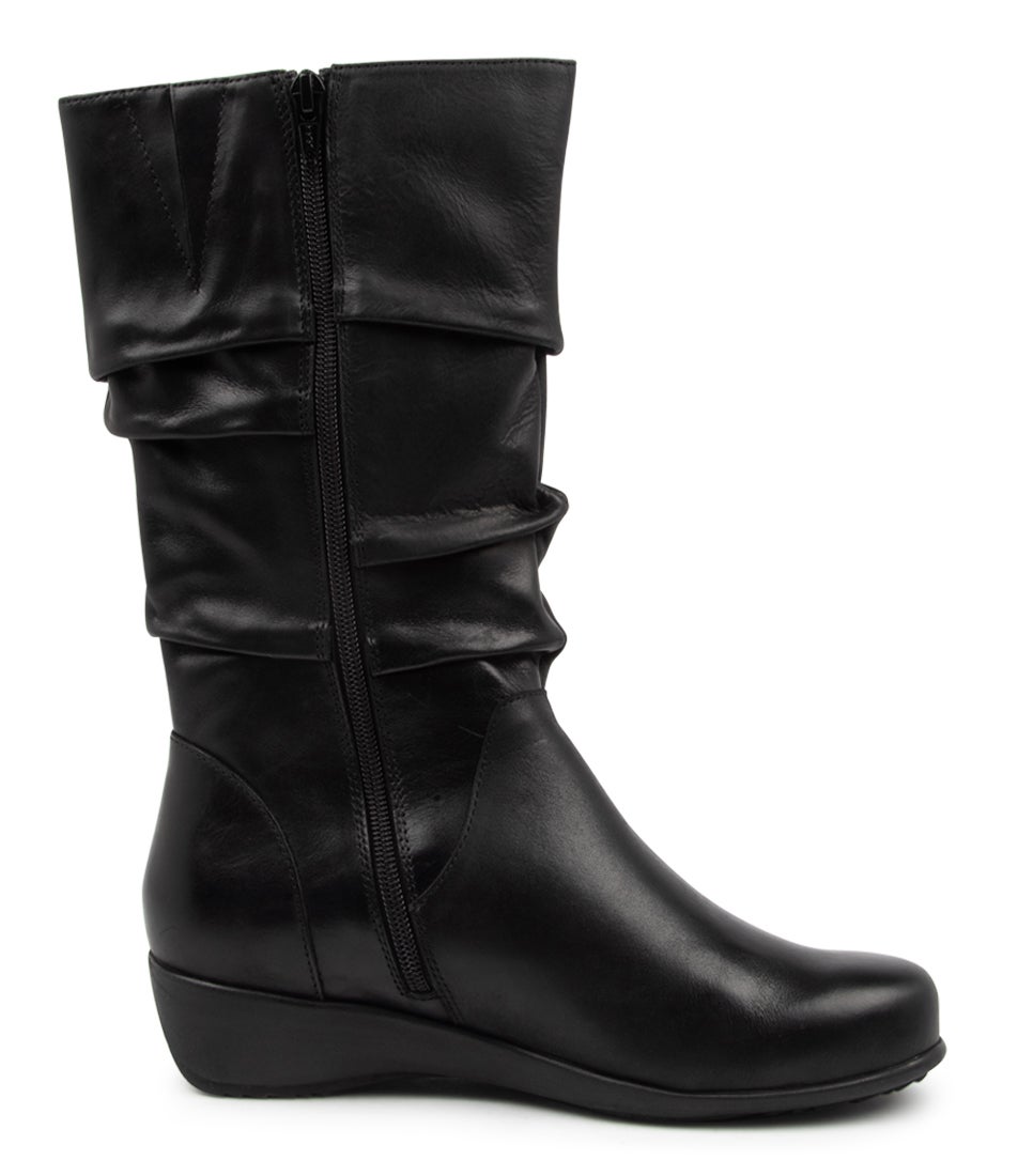 Seattle Boot SEATTLE XF BLACK LEATHER CALF BOOTS