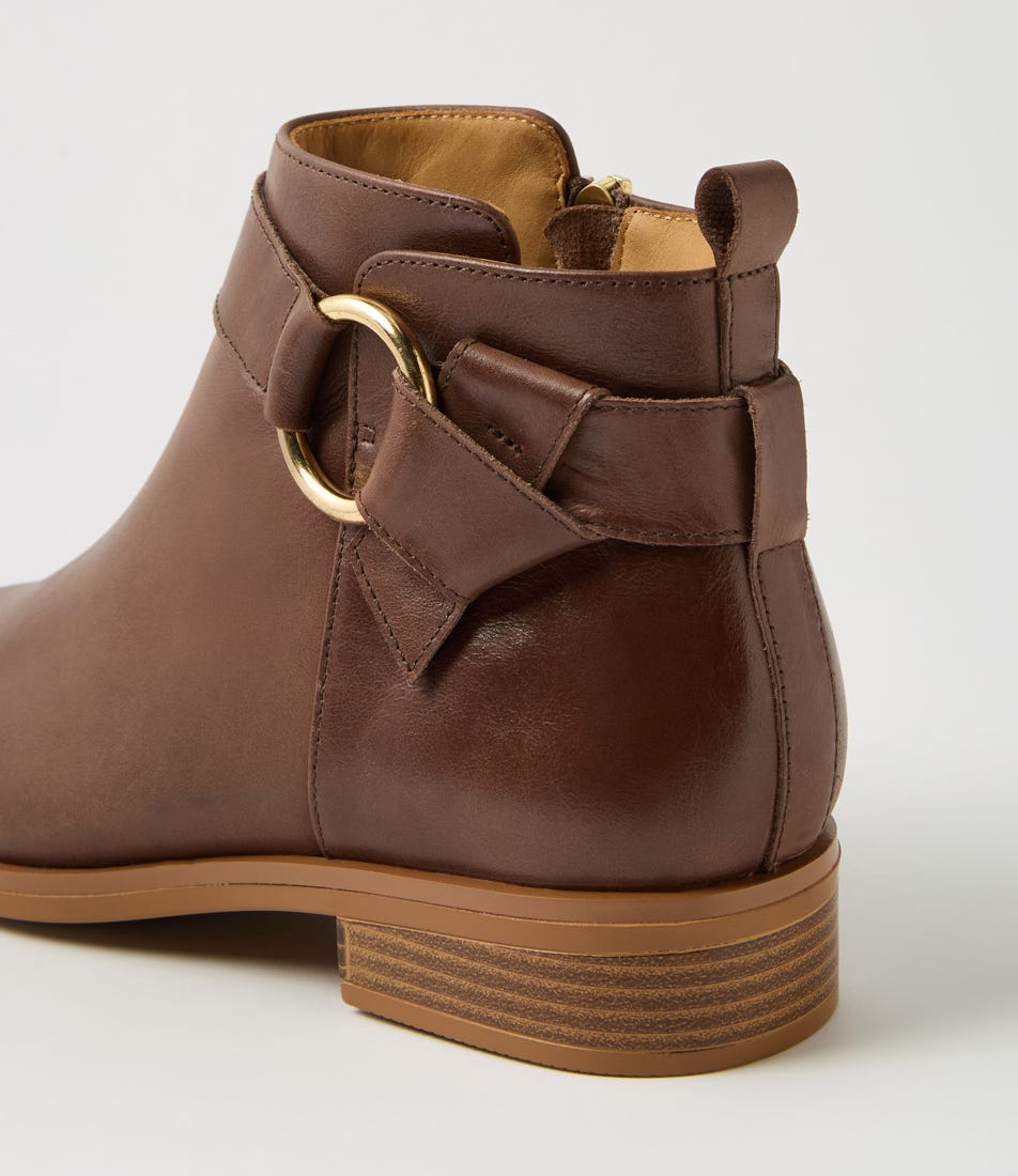 Simonte Xf Choc Leather Ankle Boots