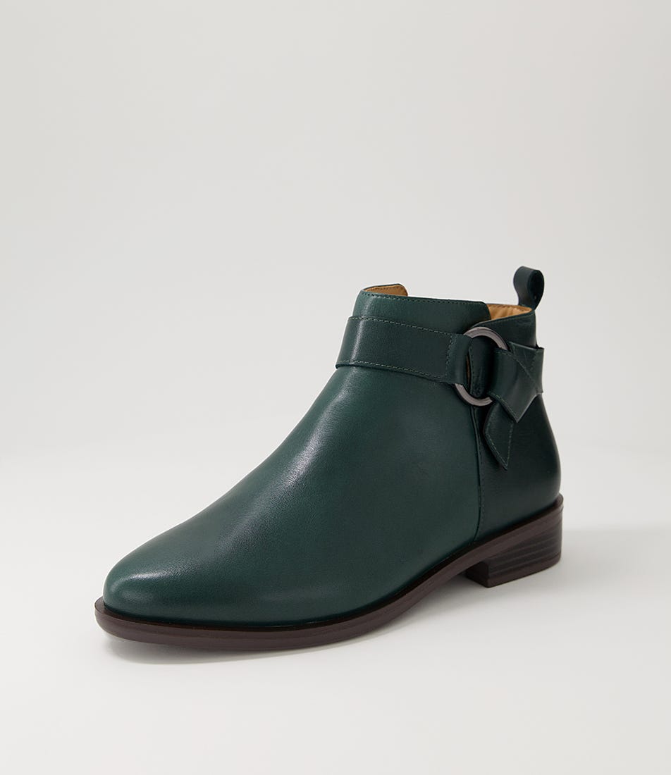 Simonte Xf Forest Leather Ankle Boots