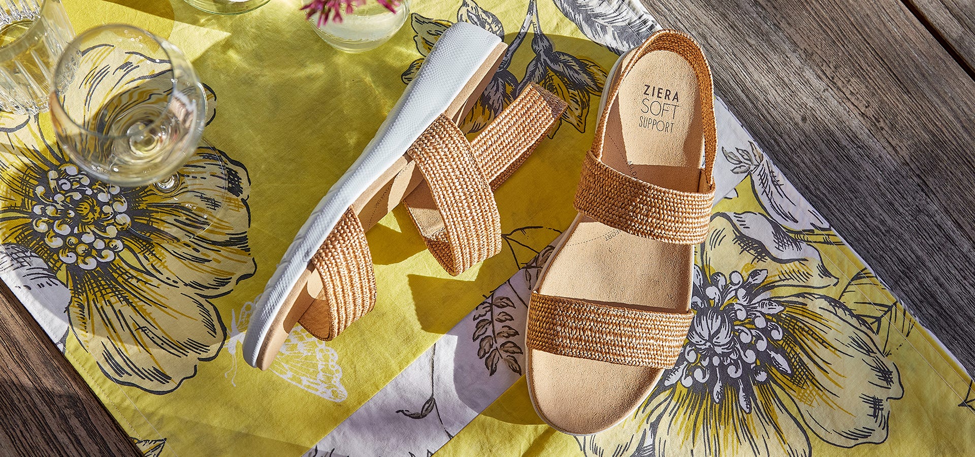 Ziera Usaid W Coffee Woven Sandal